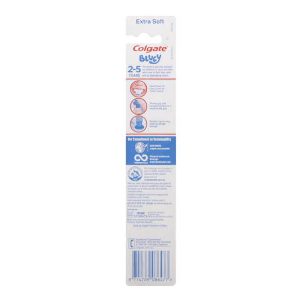 Colgate Bluey Kids Toothbrush 2-5 Years Assorted each - Image 2