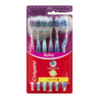 Colgate Manual Toothbrush Zig Zag Interdental Clean Soft Value 6 pack