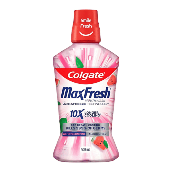 Colgate Max Fresh Mouthwash Watermelon Mint 500mL