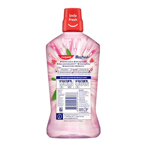 Colgate Max Fresh Mouthwash Watermelon Mint 1L - Image 2
