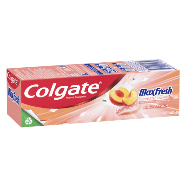 Colgate Max Fresh Toothpaste With Mini Breath Mints Peach Passion 100g