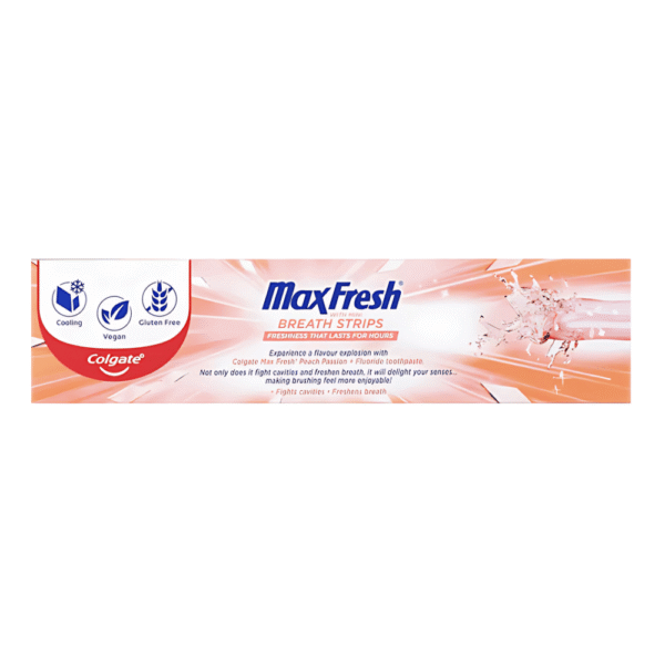 Colgate Max Fresh Toothpaste With Mini Breath Mints Peach Passion 100g - Image 2