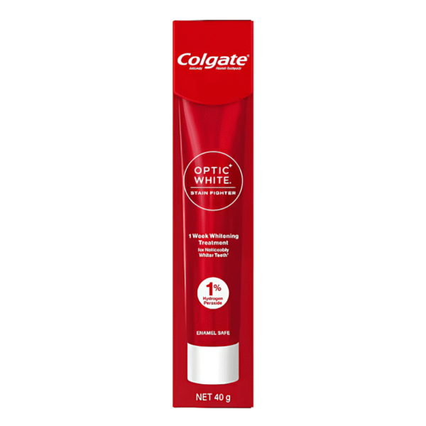 Colgate Teeth Whitening Toothpaste Optic White Stain Fighter 40g