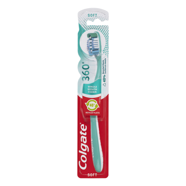 Colgate Toothbrush 360 Whole Mouth Clean Soft each