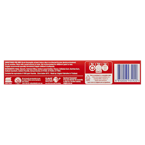 Colgate Total Active Prevention Active Fresh Toothpaste 115g - Image 2