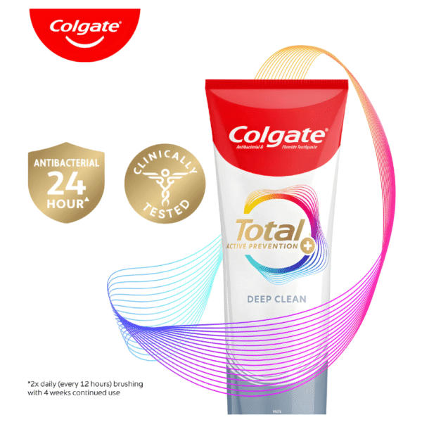 Colgate Total Active Prevention Deep Clean Toothpaste 200g - Image 2