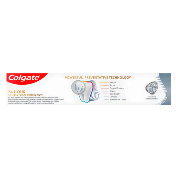 Colgate Total Active Prevention Deep Clean With Charcoal Toothpaste 115g - Image 2