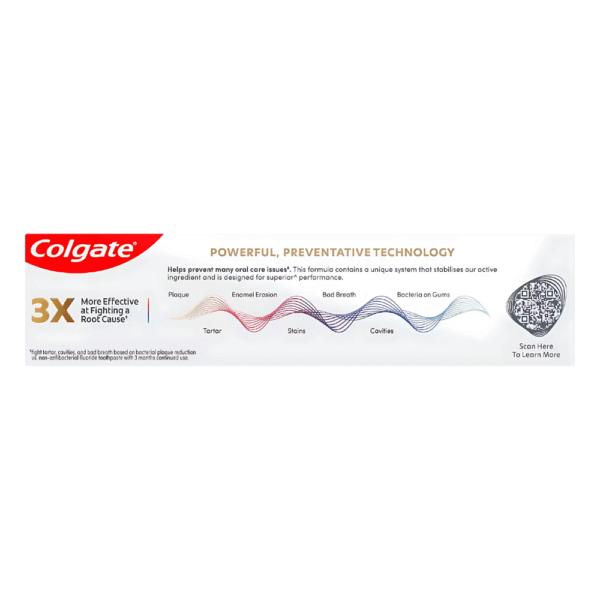 Colgate Total Active Prevention Mint Stripe Toothpaste 200g - Image 2