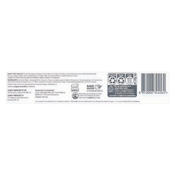 Colgate Total Active Prevention Original Toothpaste 200g - Image 2