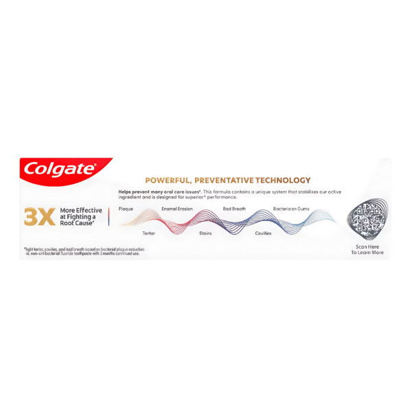 Colgate Total Active Prevention Original Toothpaste 115gColgate Total Active Prevention Original Toothpaste 115g - Image 2
