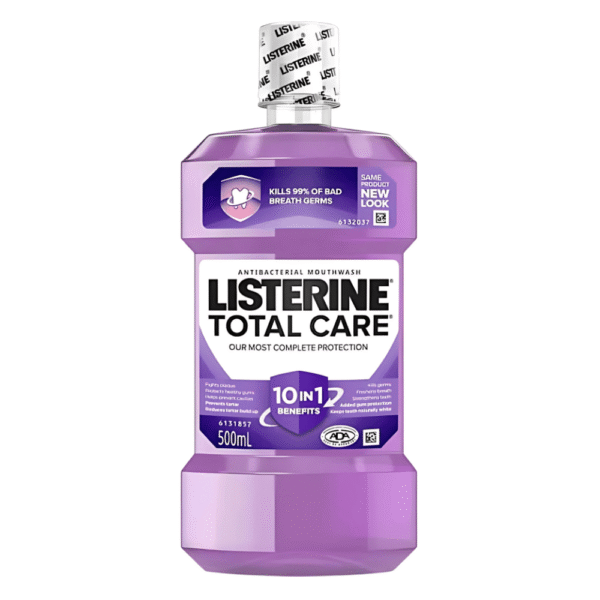 Listerine Total Care Antibacterial Mouthwash 500mL