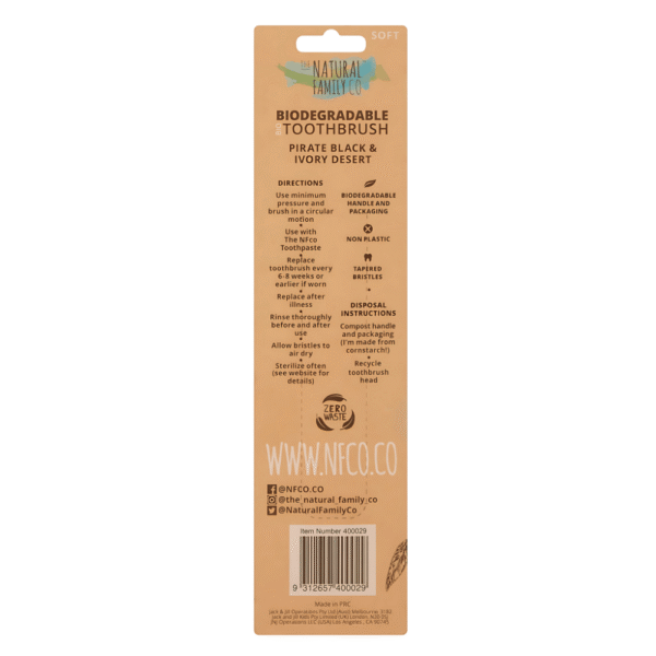 NFCo Bio Toothbrush Assorted 2 pack - Image 2