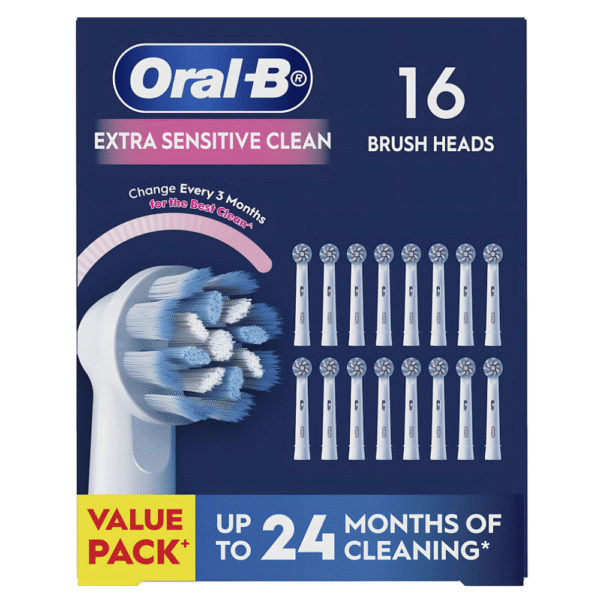 Oral-B Extra Sensitive Toothbrush Heads Replacements 16 pack