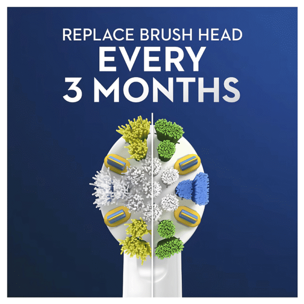 Oral-B Floss Action Clean White Electric Toothbrush Refills 5 pack - Image 2