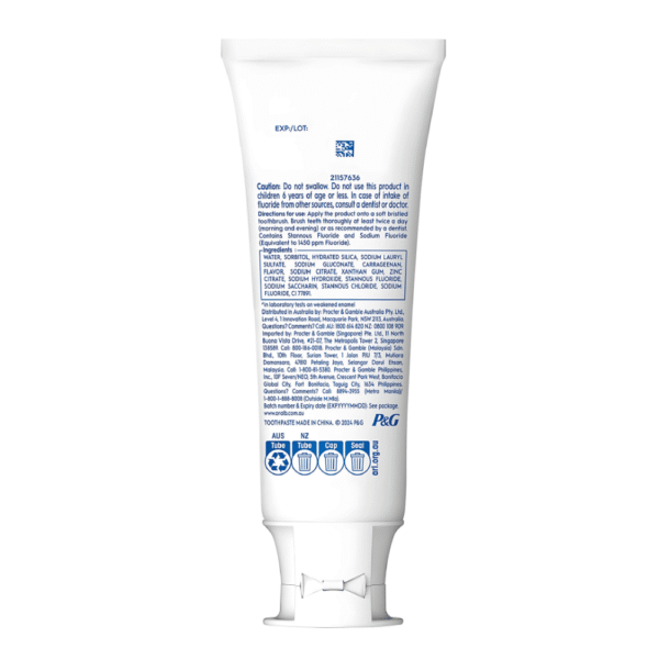 Oral-B Gum & Enamel Daily Proctection Clean Toothpaste 110g - Image 2