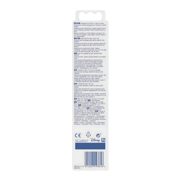 Oral-B Kids Clean Battery Toothbrush Assorted each - Image 2