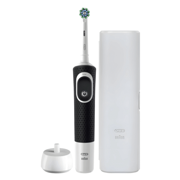 Oral-B Pro 100 Cross Action Clean Black Electric Toothbrush each - Image 2