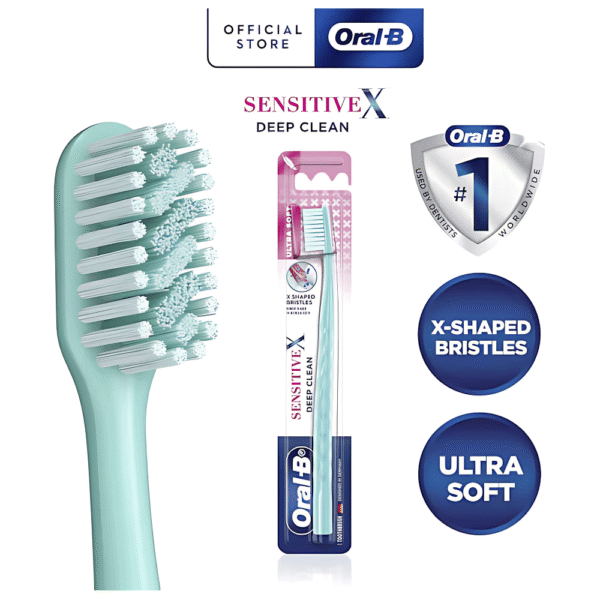Oral-B Sensitive X Deep Clean Toothbrush each - Image 2