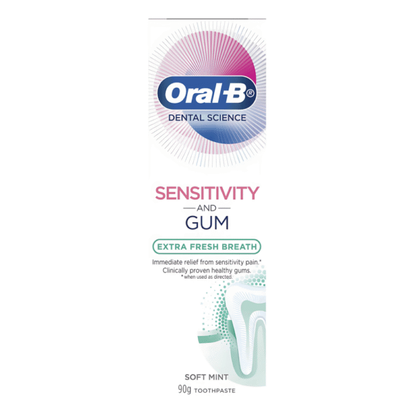Oral-B Sensitivity & Gum Extra Fresh Breath Soft Mint Toothpaste 90g - Image 2