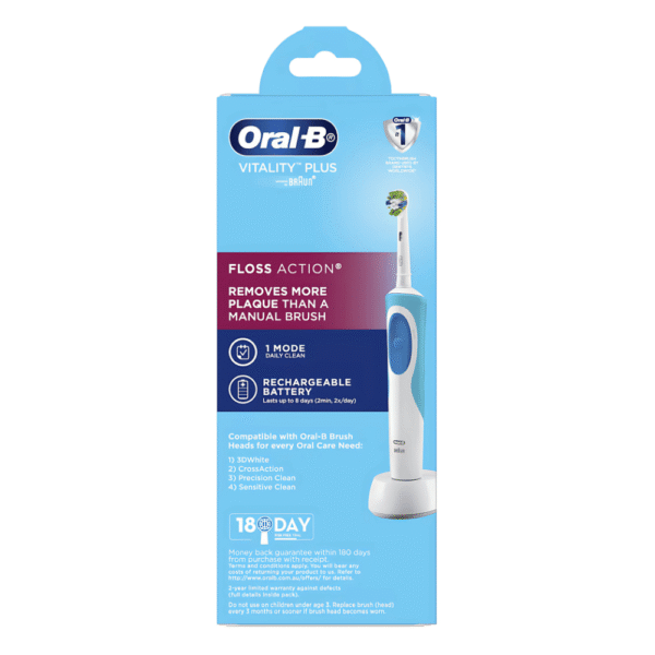 Oral-B Vitality Floss Action Clean Electric Toothbrush each - Image 2