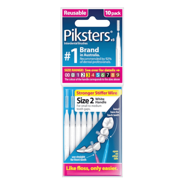 Piksters Interdental Brushes Size 2 10 pack
