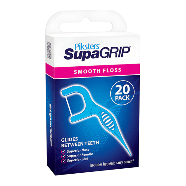 Piksters SupaGrip Dental Floss Picks 20 pack