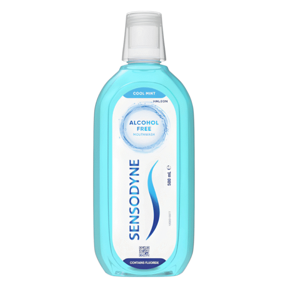 Sensodyne Cool Mint Gentle Mouthwash for Sensitive Mouths 500mL