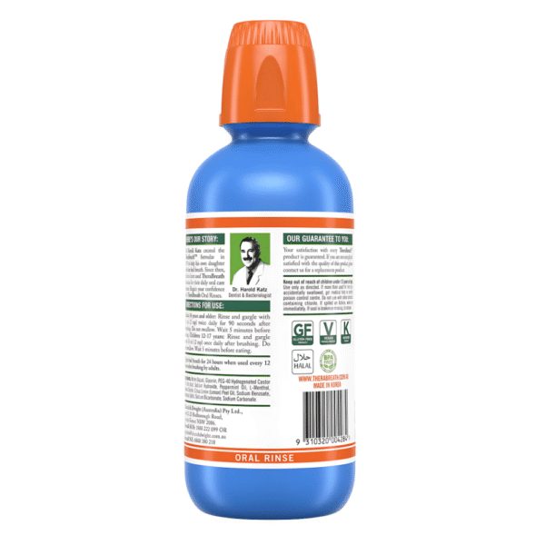 TheraBreath Mouthwash Invigorating Icy Mint 473mL - Image 2