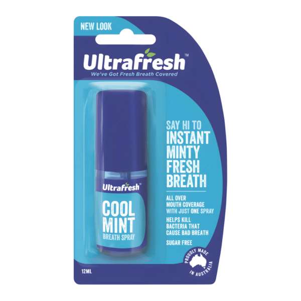 Ultrafresh Breath Fresheners Cool Mint Spray 12mL