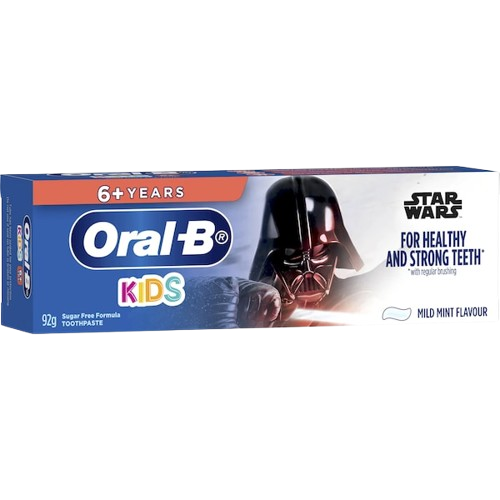 Oral-B Kids Star Wars 6+ Years Mild Fresh Mint Toothpaste 92g - Image 1
