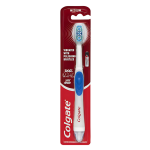 Colgate Battery Power Toothbrush 360 Whitening Optic White Medium each