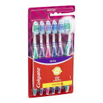 Colgate Manual Toothbrush Zig Zag Interdental Clean Med Value 6 pack