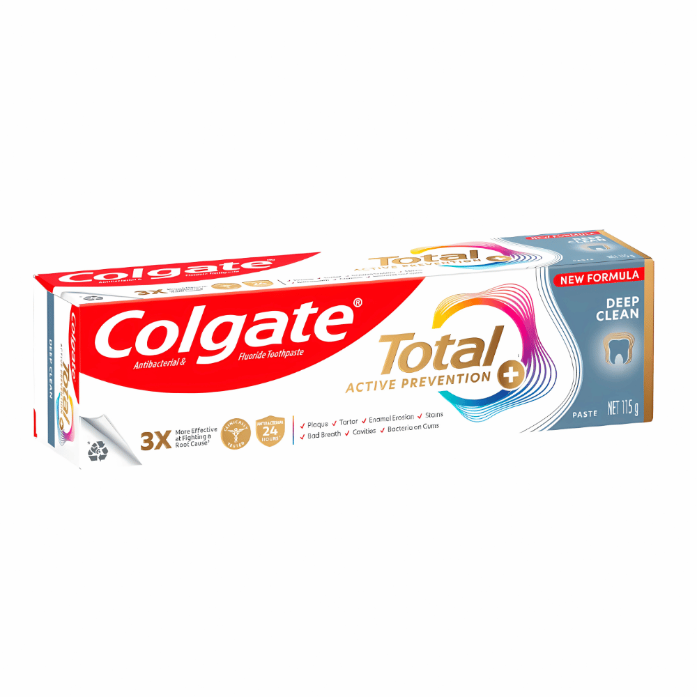 colgate-total-active-prevention-deep-clean-toothpaste-1.png Colgate Total Active Prevention Deep Clean Toothpaste 200g - Image 1