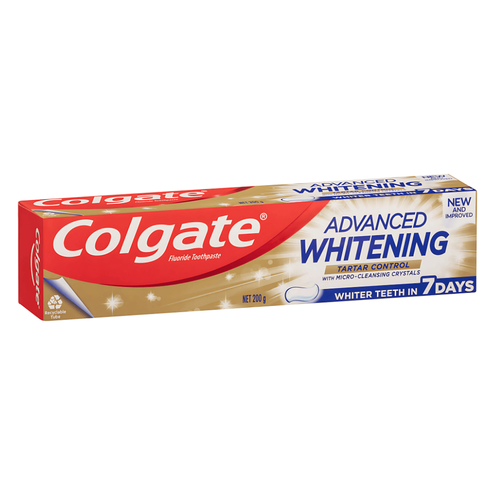 colgate-whitening-toothpaste-advanced-whiten-tartar-control-1-1.png Colgate Whitening Toothpaste Advanced Whiten Tartar Control 200g - Image 1