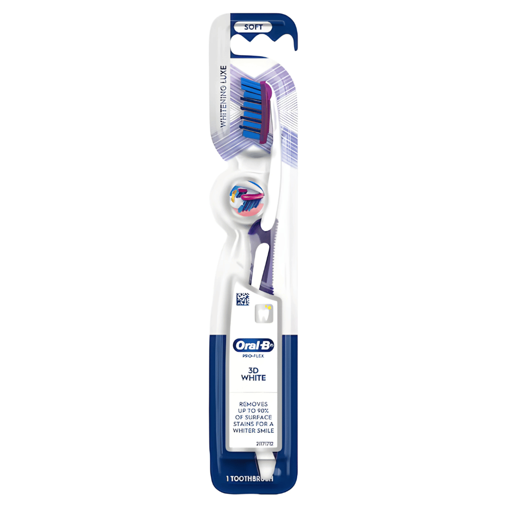 httpswww.woolworths.com_.aushopproductdetails6002708oral-b-3d-white-toothbrush-whitening-luxe-soft-1.png Oral-B 3D White Toothbrush Whitening Luxe Soft each - Image 1