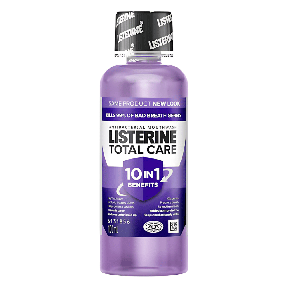 listerine-total-care-antibacterial-mouthwash-1.png Listerine Total Care Antibacterial Mouthwash 100mL - Image 1