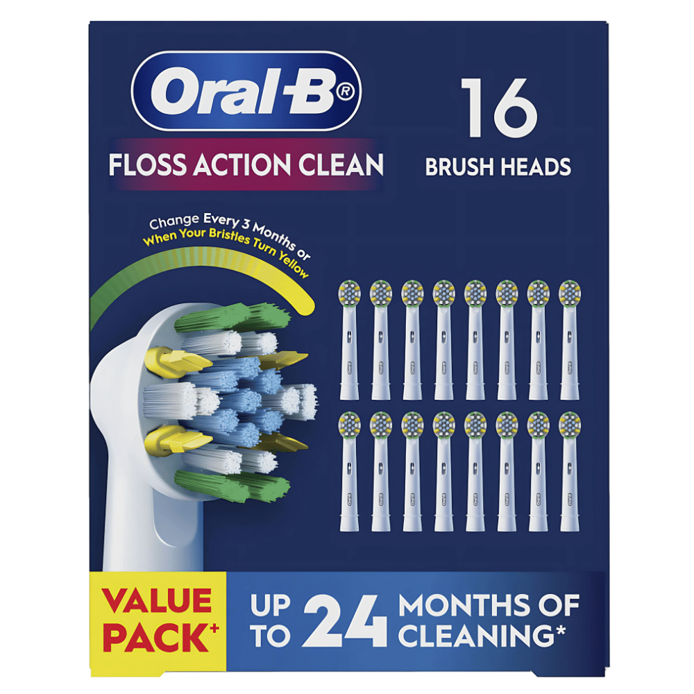 oral-b-floss-action-toothbrush-heads-replacements-1.png Oral-B Floss Action Toothbrush Heads Replacements 16 pack - Image 1