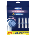 Oral-B Sensitive Clean Electric Toothbrush Replacement Heads 16 pack
