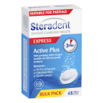 Steradent Denture Cleansing Tablets Active Plus 48 pack