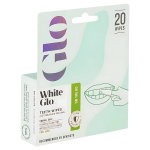 White Glo Waterless Teeth Wipes 20 Pack